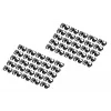 DIGITUS - Kabelclips mit Farbcodierung - für Patch-Kabel - Schwarz (Packung mit 100) (A-CC-BL)
