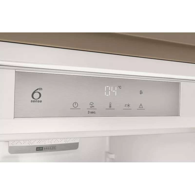 Whirlpool Refrigerator | WHSD18A013D1 | Energy efficiency class E | Built-in | Larder | Height 177 cm | Fridge net capacity 306 L | Display | 30 dB | Stainless steel