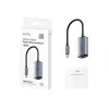USB-C to Gigabit Ethernet Adapter Cudy UE10C, USB Type-C male to RJ-45 female, 10/100/1000 Mbps, aluminum housing