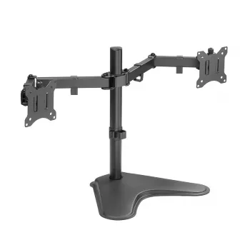 Monitor mount LOGILINK BP0099 for 2 displays, up to 81.3 cm (32 inch), VESA 75x75–100x100, max 8 kg, black