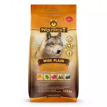 Dry dog food Wolfsblut Wide Plain Light Horse with sweet potatoes — 12.5 kg, 22% protein, 6% fat, gluten- and sugar-free