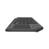 Natec Turbot 2 | Keyboard | Wireless | US | Bluetooth | Black/Gray