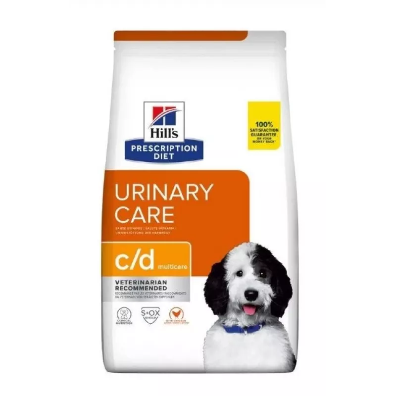 HILL'S PRESCRIPTION DIET Canine Urinary Care c/d Multicare Dry dog food Chicken 1,5 kg