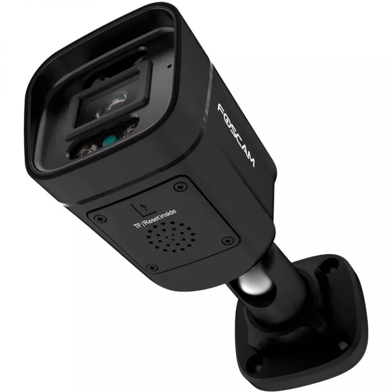 Foscam V8EP Surveillance Camera Black 8MP (3840x2160), PoE, integrated spotlight and siren