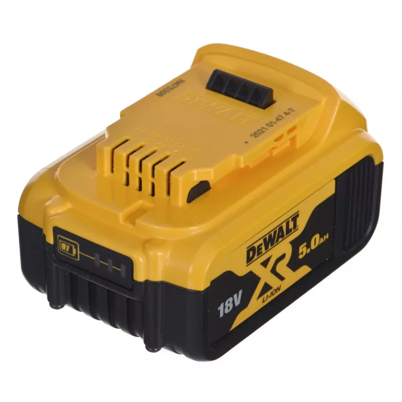 Chainsaw DeWalt DCM565P1 — cordless, 30 cm bar, 5 Ah battery, 0.12 L oil tank