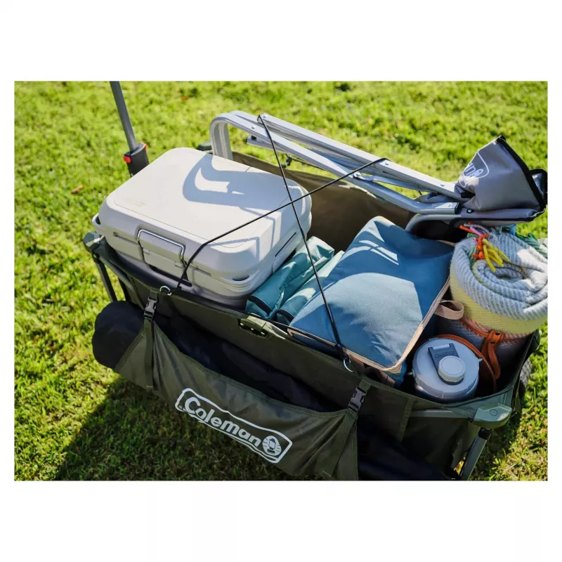 Camping trolley COLEMAN 2226531 — 132 L, polyester cover, steel frame, 1160×600 mm