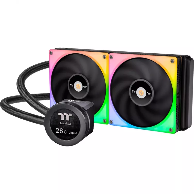 Thermaltake TOUGHLIQUID Ultra 280 RGB - processor liquid cooling system - (for: LGA1156, AM2, AM2+, AM3, LGA1155, AM3+, LGA2011, FM1, FM2, LGA1150, LGA2011-3, LGA1151, AM4, LGA206