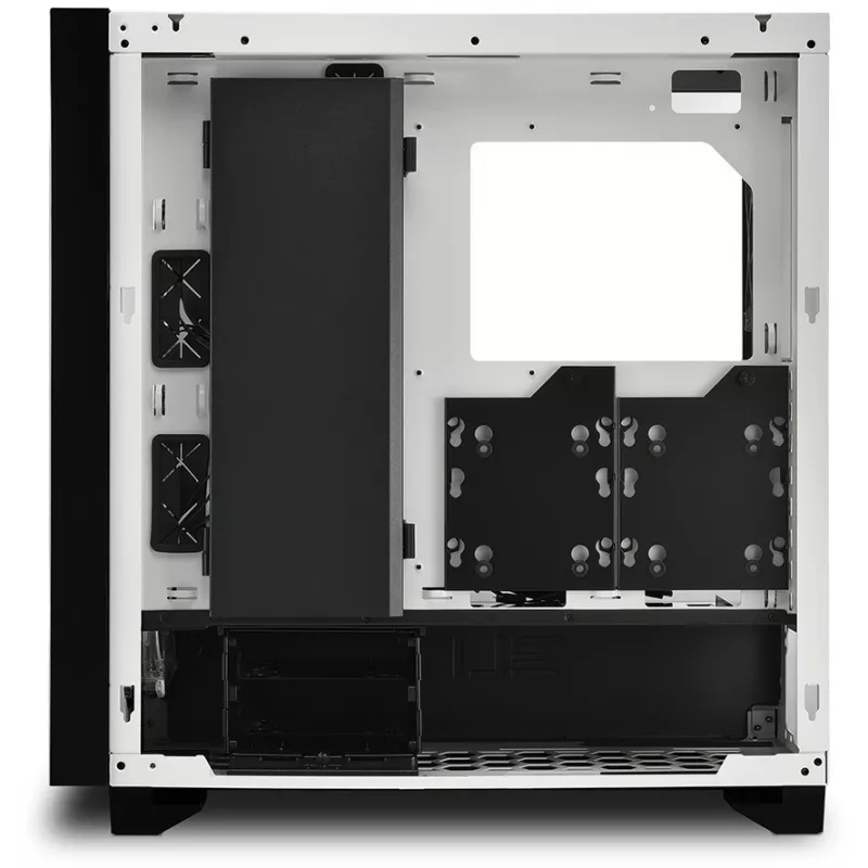 Sharkoon ELITE SHARK CA300H - Tower - PC - White - ATX - EATX - micro ATX - Mini-ITX - Metal - Tempered Glass - Gaming