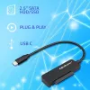 QOLTEC SATA adapter 52269 for 2.5 inch drive to USB-C, supports up to 2TB