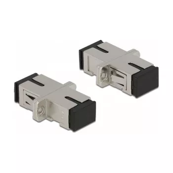 Optical Fiber Coupler SC Simplex female to SC Simplex female DeLOCK 86872