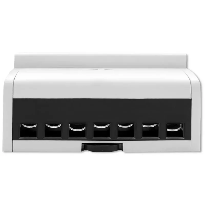 Qoltec Three Phase Bi-Directional Electronic Meter | DIN rail energy consumption meter | 400V | 100A | LCD | 4P
