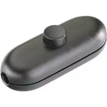 BACHMANN Cord Inline Switch 924.024 Series 5044 Off Switch 1pol. black/black 924.024 (924.024)