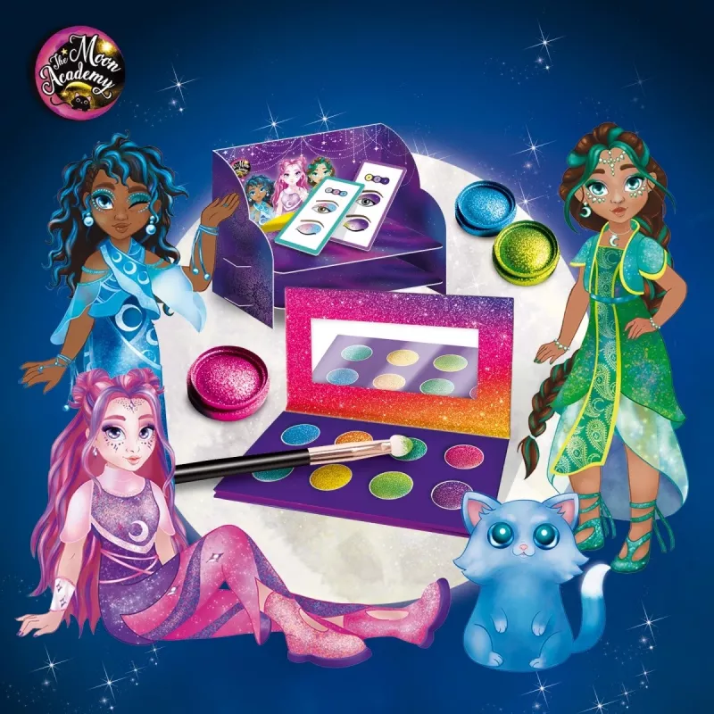 Lisciani Moon Academy Moon Eyeshadows role-play makeup set