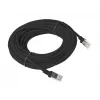 Networking cable LANBERG PCU6-10CC-1000-BK RJ-45 Cat6 U/UTP 10 m Black