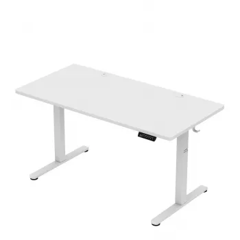 Desk mark adler Leader 7.3 White — adjustable height ergonomic workstation