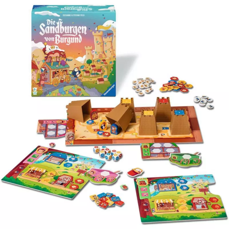 Ravensburger Die Sandburgen von Burgund, Brettspiel