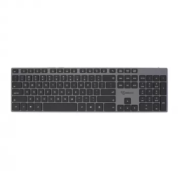 Wireless keyboard SBOX WK-131 US, compact metal design, US layout