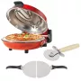 Pizza maker Petra PT5666VDE Bella Pizza 1200W non-stick surface, countertop pizza oven