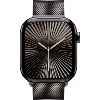 APPLE Watch Series 10 GPS + Cellular 42mm Slate Titanium Case with Slate Milanese Loop