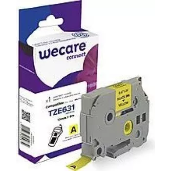 Label-making tape Armor K80010W4 Black on yellow TZe