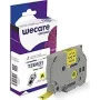 Label-making tape Armor K80010W4 Black on yellow TZe