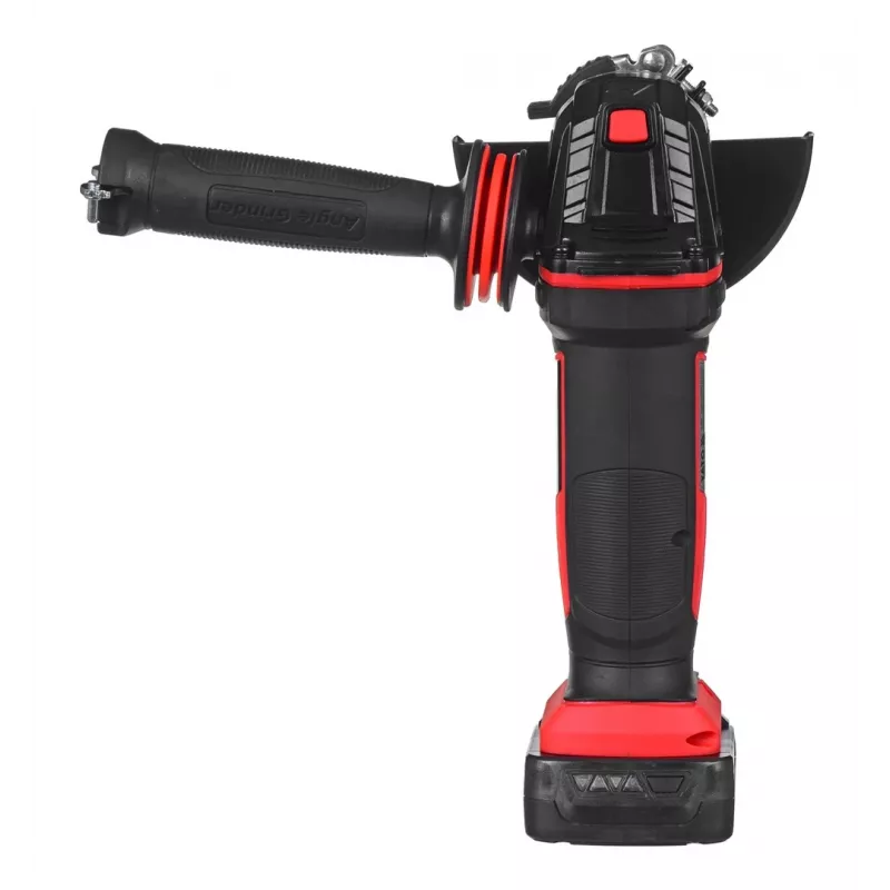 Angle grinder YATO YT-82826, 18V Li-Ion 2Ah, 125 mm disc, 10,000 RPM, M14 thread, tool-free adjustable guard