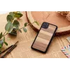 Smartphone case man and wood for iPhone 11 Pro — black sand color, protective shell