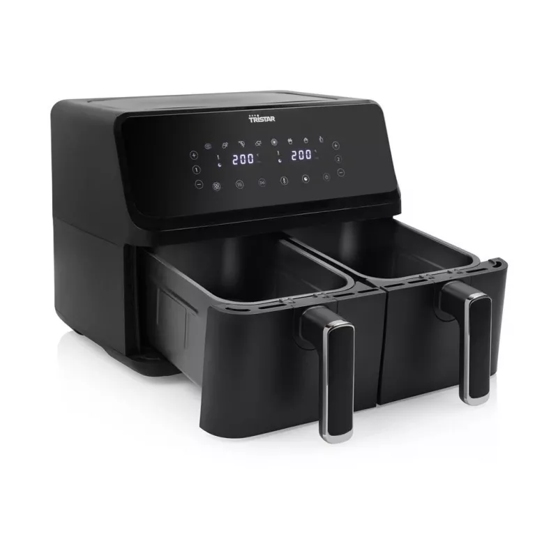 Tristar FR-9026 fryer Double 8 L Stand-alone 2700 W Hot air fryer Black