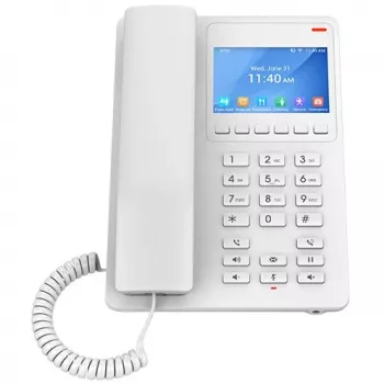 IP Phone Grandstream Networks GHP630 White 2 lines LCD Wi-Fi