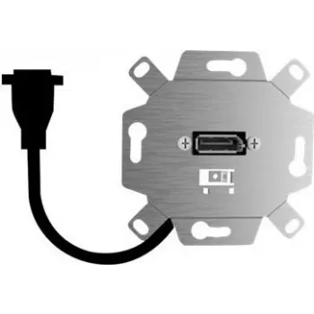 DisplayPort socket mechanism Rutenbeck KM-DP KP Up 0 Pigtail 15 cm Metal