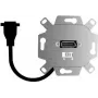 DisplayPort socket mechanism Rutenbeck KM-DP KP Up 0 Pigtail 15 cm Metal