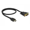 Video Cable Adapter DeLOCK 85651 0.5m HDMI Type A DVI Black