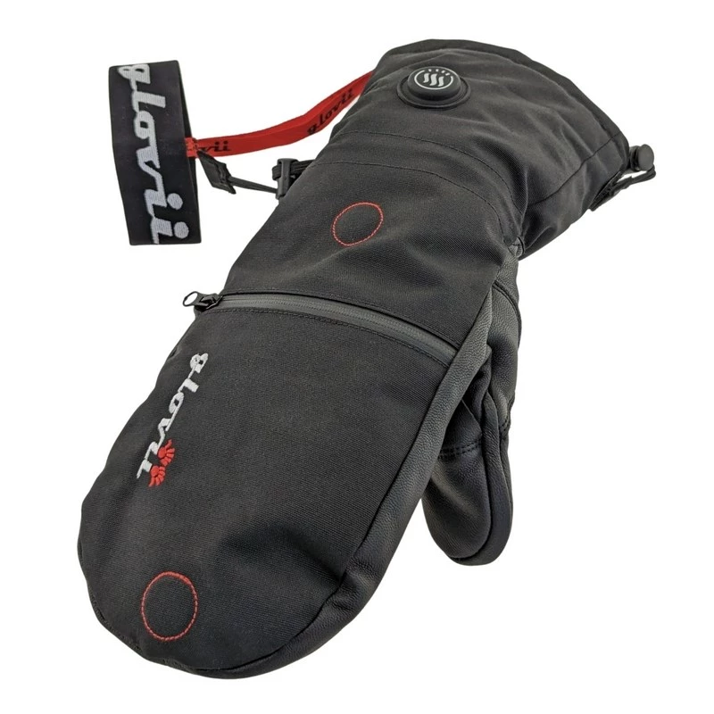 Gauntlet gloves Glovii GS21M Skiing All ages Elastane Leather Polyester