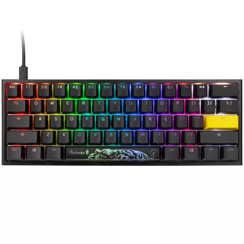 Mechanical Gaming Keyboard Ducky One 2 Pro Mini RGB LED Cherry Brown 60% layout