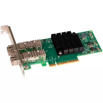 Network Card Sonnet Twin25G Internal Fiber PCI Express 25 Gbps, Green