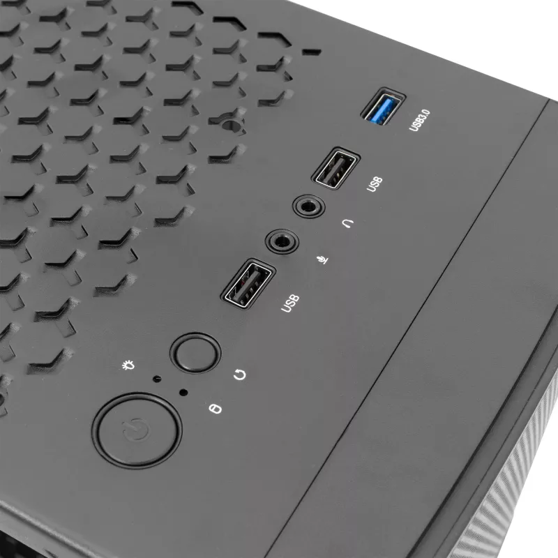 Computer case Panzer-2 White Shark GCC-2402 ATX Black