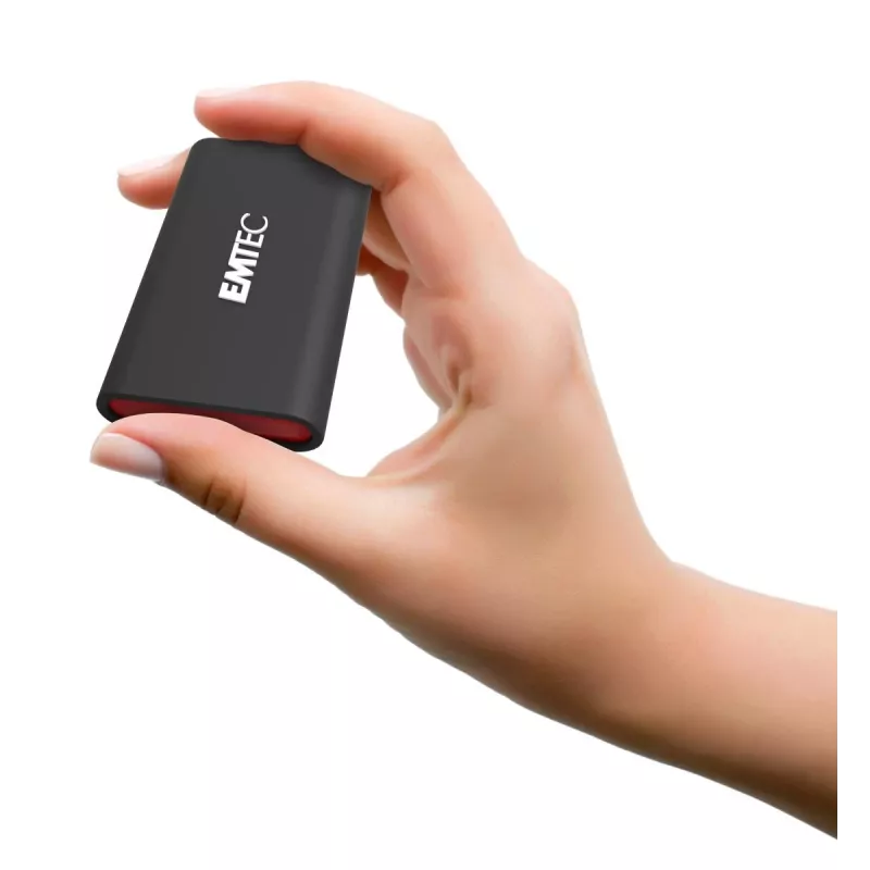 Emtec X210 ELITE 2 TB USB Type-C 3.2 Gen 2 (3.1 Gen 2) Black, Red