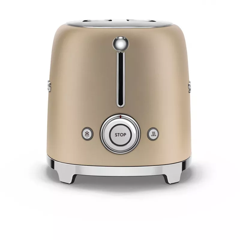 Toaster Smeg 50's Style TSF01CHMEU 2 slices Gold 950W