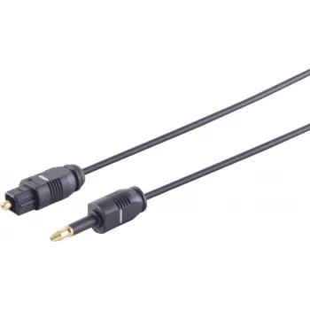 Optical audio cable ShiverPeaks 69012-3.0 TOSLINK to 3.5 mm, 3 m length