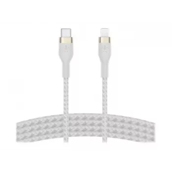 Belkin BOOST CHARGE - Lightning-Kabel - 24 pin USB-C männlich zu Lightning männlich - 1 m - weiß - für Apple iPad/iPhone/iPod (Lightning)