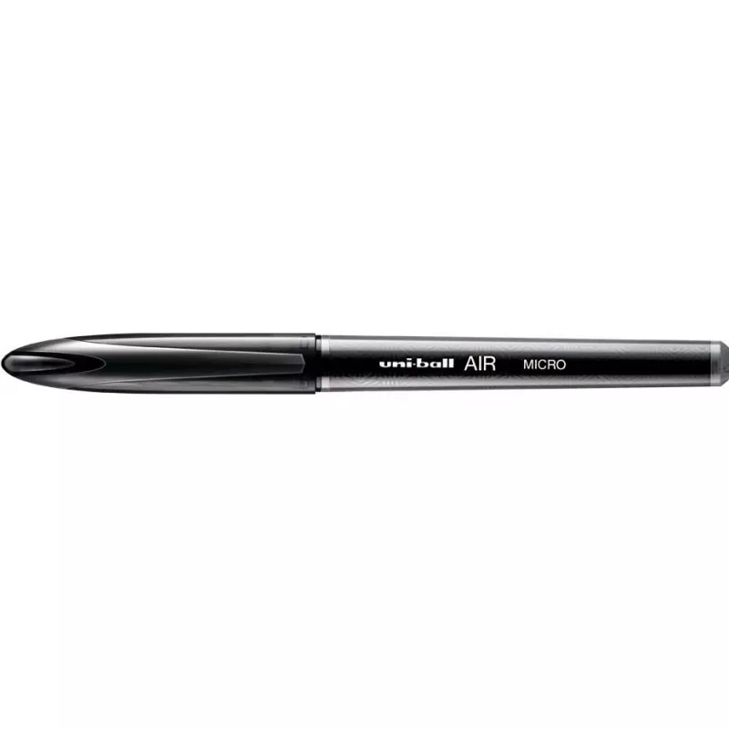 Clip-on retractable pen Uni-Ball Air UBA-188M Black
