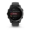 Garmin Fenix E 3.3 cm (1.3) AMOLED 47 mm Digital 416 x 416 pixels Touchscreen Black Wi-Fi GPS (satellite)