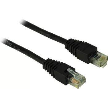 Inter-Tech AC LAN-Cable CAT5 UTP, 10,0m Black (88885049)
