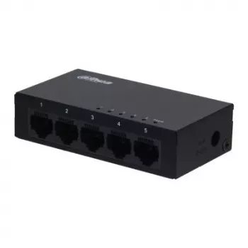 Dahua Technology SG1005-EUR network switch Unmanaged L2 Gigabit Ethernet (10/100/1000) Black