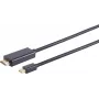 Mini DisplayPort to HDMI cable ShiverPeaks BS10-53025, 1 m, gold-plated connectors, male-to-male