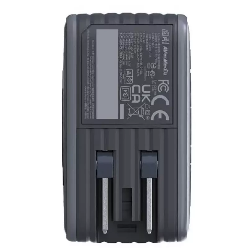 AVerMedia GC313Pro Universal Black AC Fast charging Indoor