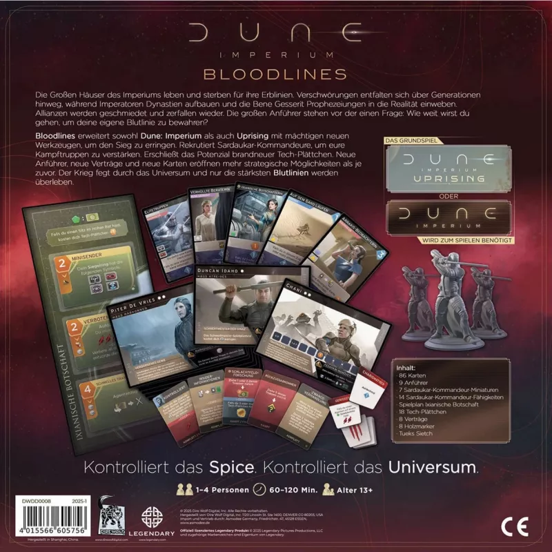 Dune: Imperium - Bloodlines, Board Game Expansion