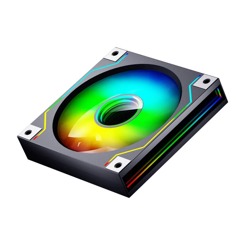 120mm Computer Fan Darkflash DM20 Black, 3‑pin connector, standard airflow