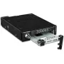Drive bay adapter frame icy dock MB092VK-B for 2 x 6.3 cm U.2 / U.3 NVMe SSDs to 3.5 inch bay (black)