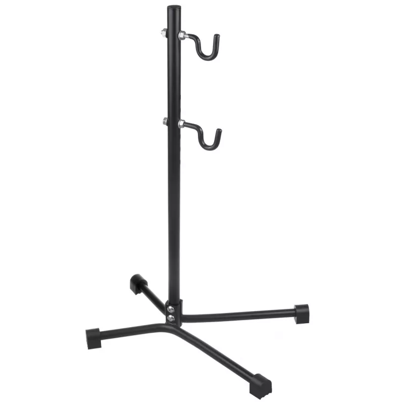 Workshop bike repair stand MACLEAN MC-434, foldable service mount, 20 kg capacity, black